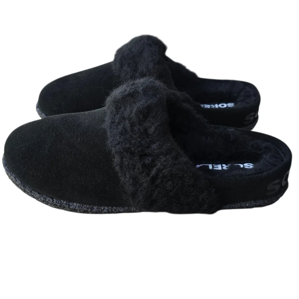 Sorel plush slippers